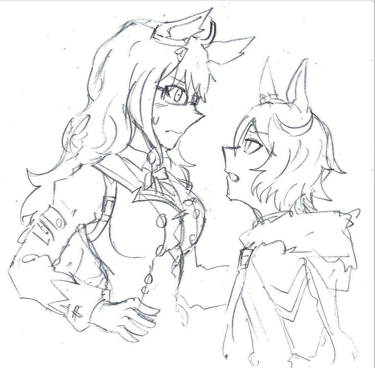 過去絵
チケタイ(+ハヤヒデ) 