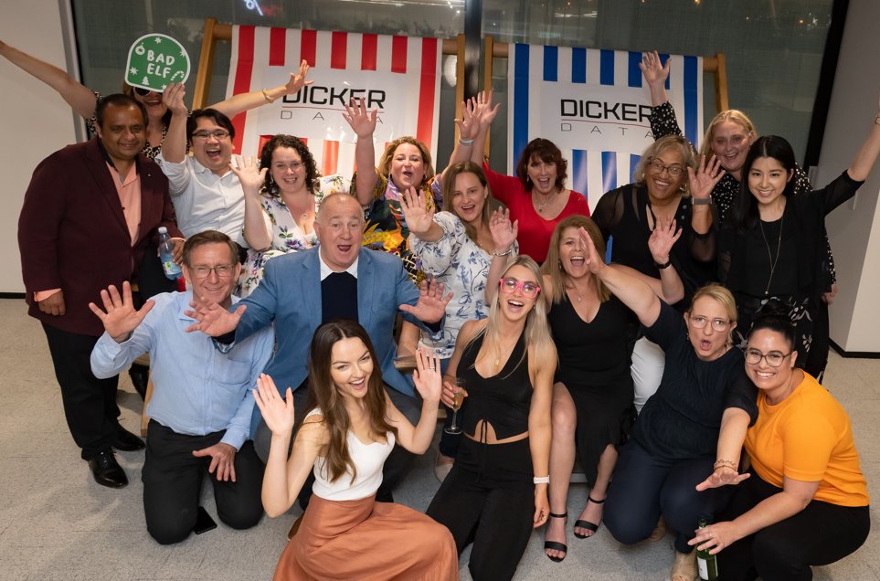 DickerData's tweet photo. On Friday night we held our @DickerData  Staff Christmas Party! It was a wonderful night where all our staff came together to celebrate another successful year. After a long 5-6 months of working from home it was great to see everyone again. #WEAREDDR https://t.co/BuTmd8TWmS