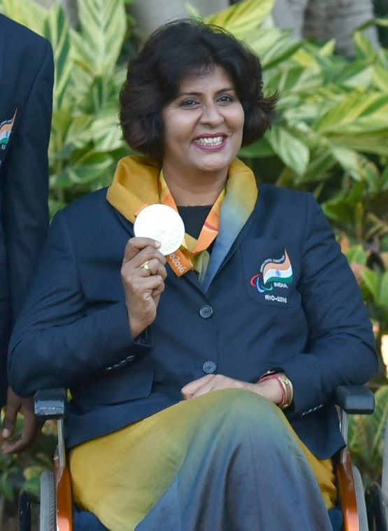 NLinIndia's tweet photo. #OrangeTheWorld Lets meet #strongwomenofindia who INSPIRES us....
@DeepaAthlete first 🇮🇳 woman para-athlete to win medal🏅in #paralympic games. A fighter #breakingstreotypes #BeatingTheOdds & role model➡️every👩👧👧with big dreams.
#16Days #ChangeStartsWithSports #genderequality https://t.co/ajitbCyHiN