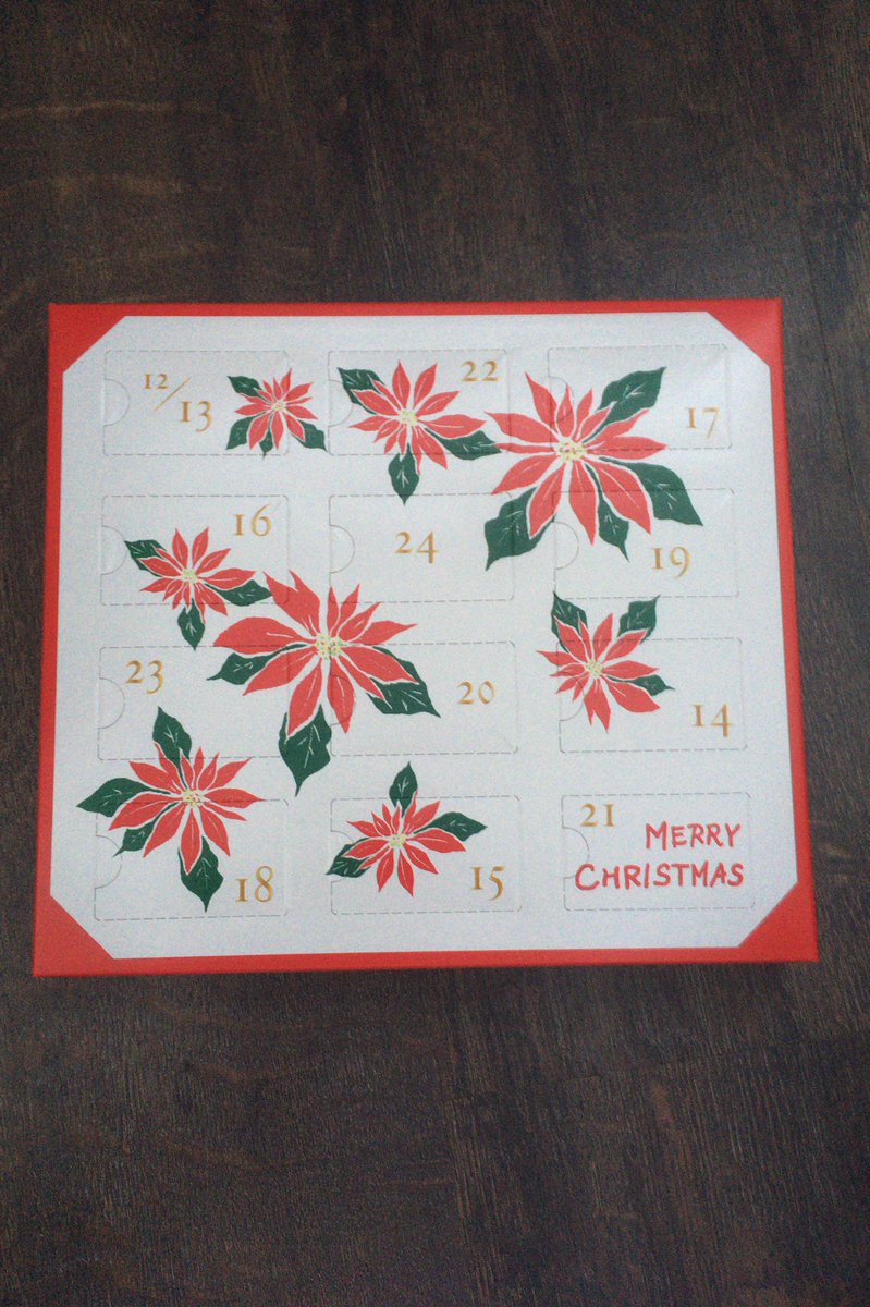 Isago 六花亭のアドベントカレンダー 1箱1000円 13日からのお楽しみ 今年のおまけは何が入っているんだろう 六花亭 クリスマス ユールカレンダー 昨年はポインセチア柄の付箋 T Co Et2wirgyko T Co Rfrvn5ubcv Twitter