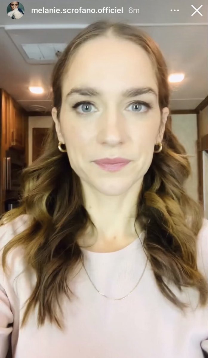 jess_qualls's tweet photo. Melanie Scrofano being all kinds of cute apologizing on her Instagram story 😍

#WynonnaEarp #BringWynonnaHome https://t.co/pmYf0Rde7Z