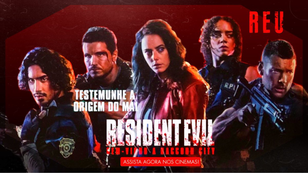 É HOJE! 🇧🇷 #ResidentEvil: Bem-Vindo a Raccoon City estreia nos cinemas brasileiros nesta quinta-feira, 02/12 🧟‍♀️ testemunhe a origem do mal!

🎟🔗 Adquira seu ingresso em: ingresso.com