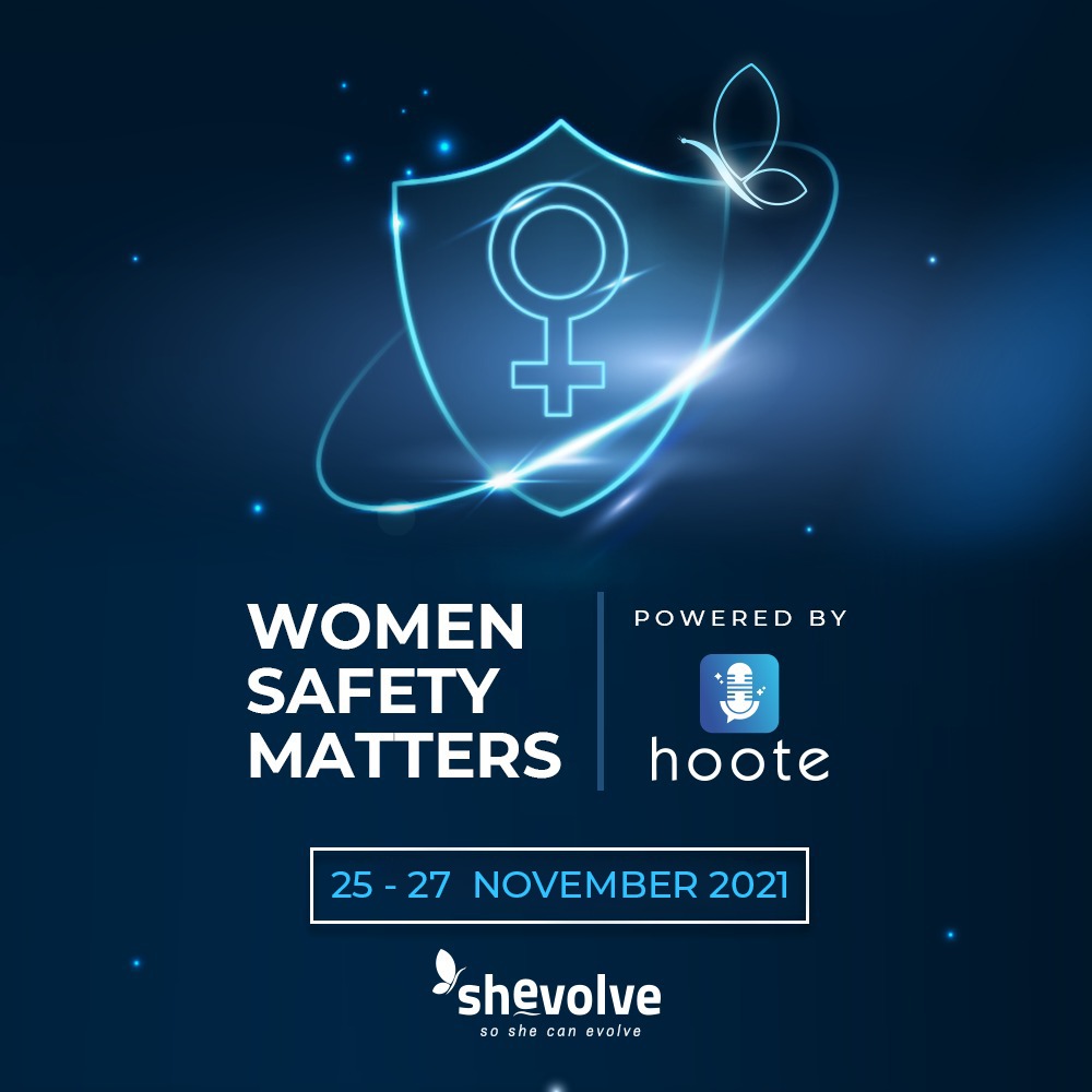 Hoote is very happy to collaborate with <a href="/Shevolve3/">Shevolve</a> in support of UN’s International Elimination of Violence Against Women. 
 
Download hoote to listen to the speakers’ exclusive content. 
onelink.to/hoote  

#hoote #beheard #unmutewithhoote #shevolve #womensafetymatters