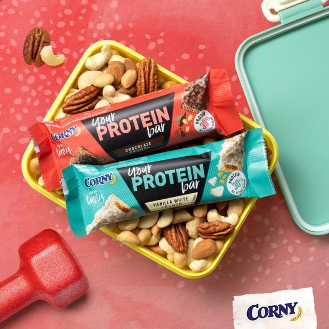 You need a delicious snack for your workout? Then we have just the thing for you!💪 

#corny #cornyprotein #cornyproteinbar #BestinFood  #snack #yourproteinbar #fitnesssnack #fitness #protein #Eurostoremv #ILoveEurostore #FoodShopping  #Maldives #ShopNow
