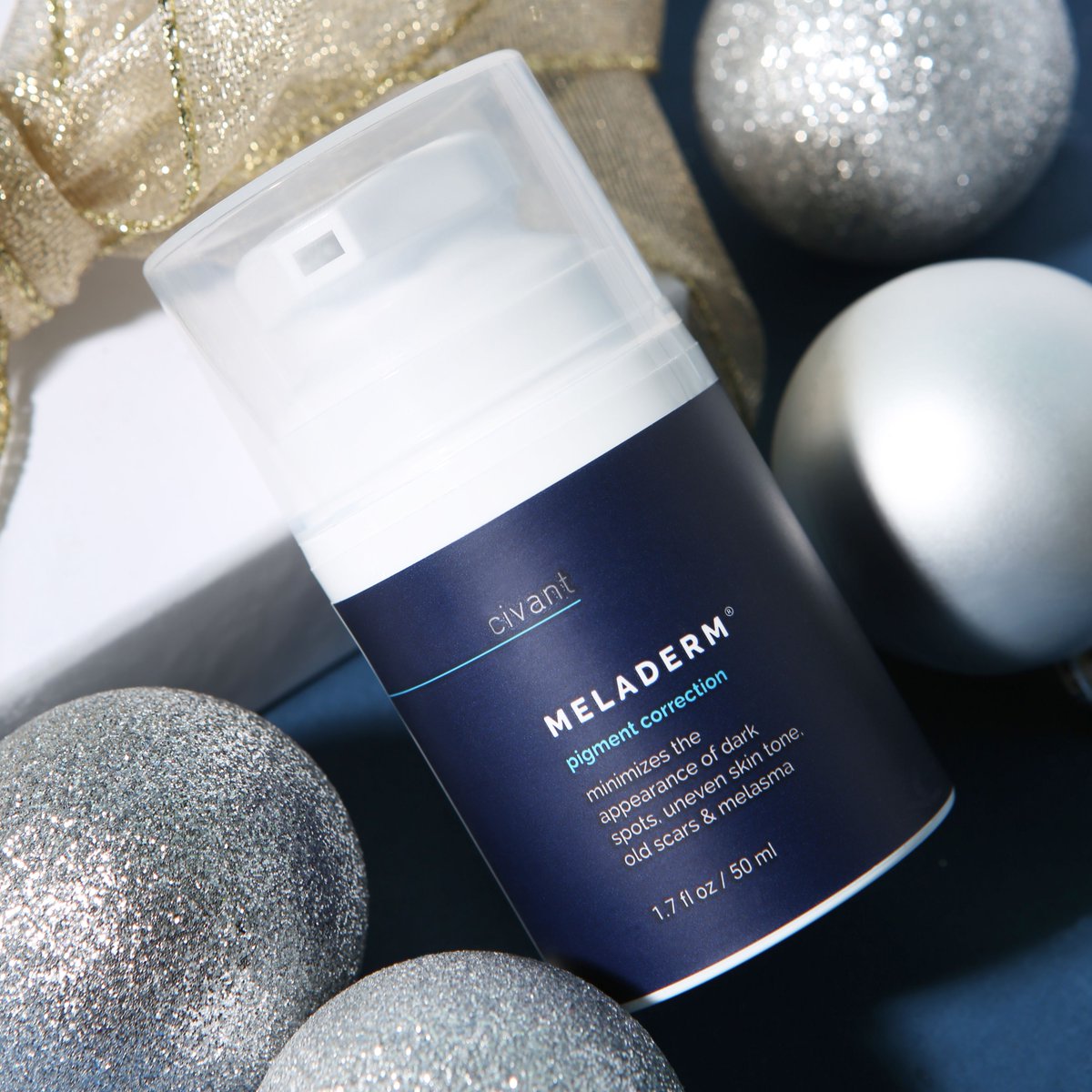 civant's tweet photo. Meladerm will keep you glowing this holiday season! This skincare must-have is hydroquinone-free, working to brighten the skin and reduce hyper-pigmentation. https://t.co/nQemLRZezu