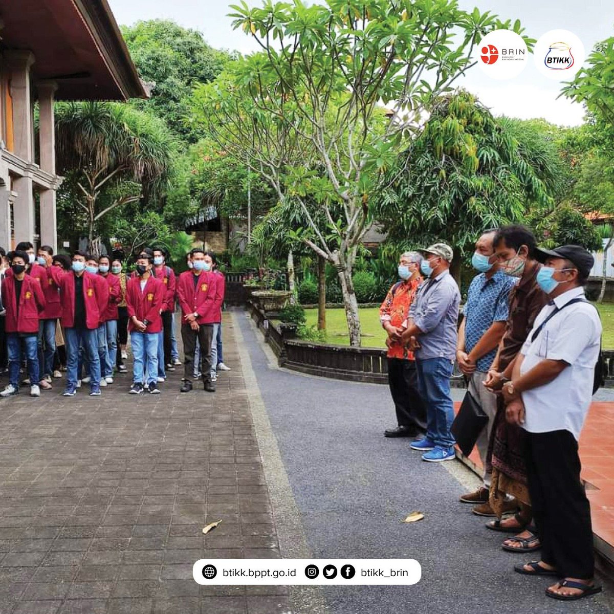 btikk_brin's tweet photo. Produk yang telah dibuat nantinya akan digabung dan digunakan sebagai patung setinggi 7 meter di kampus ISI Denpasar. https://t.co/fUvVAFU8rP