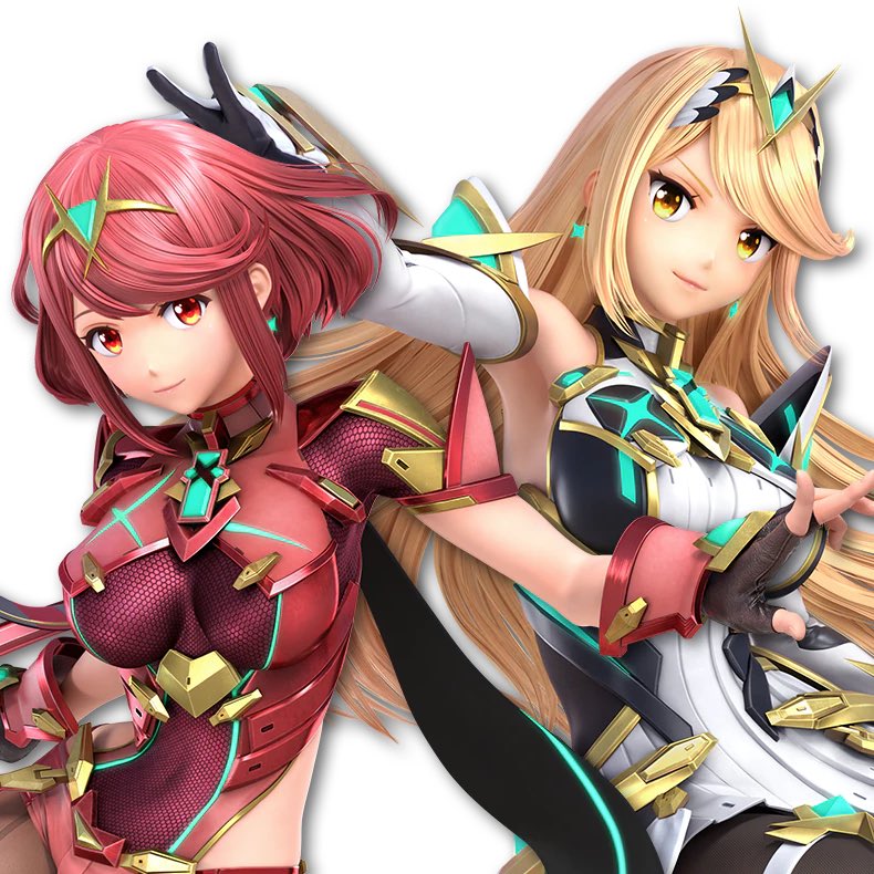 Pyra and Mythra from Xenoblade Chronicles 2 are on the Nice List! 