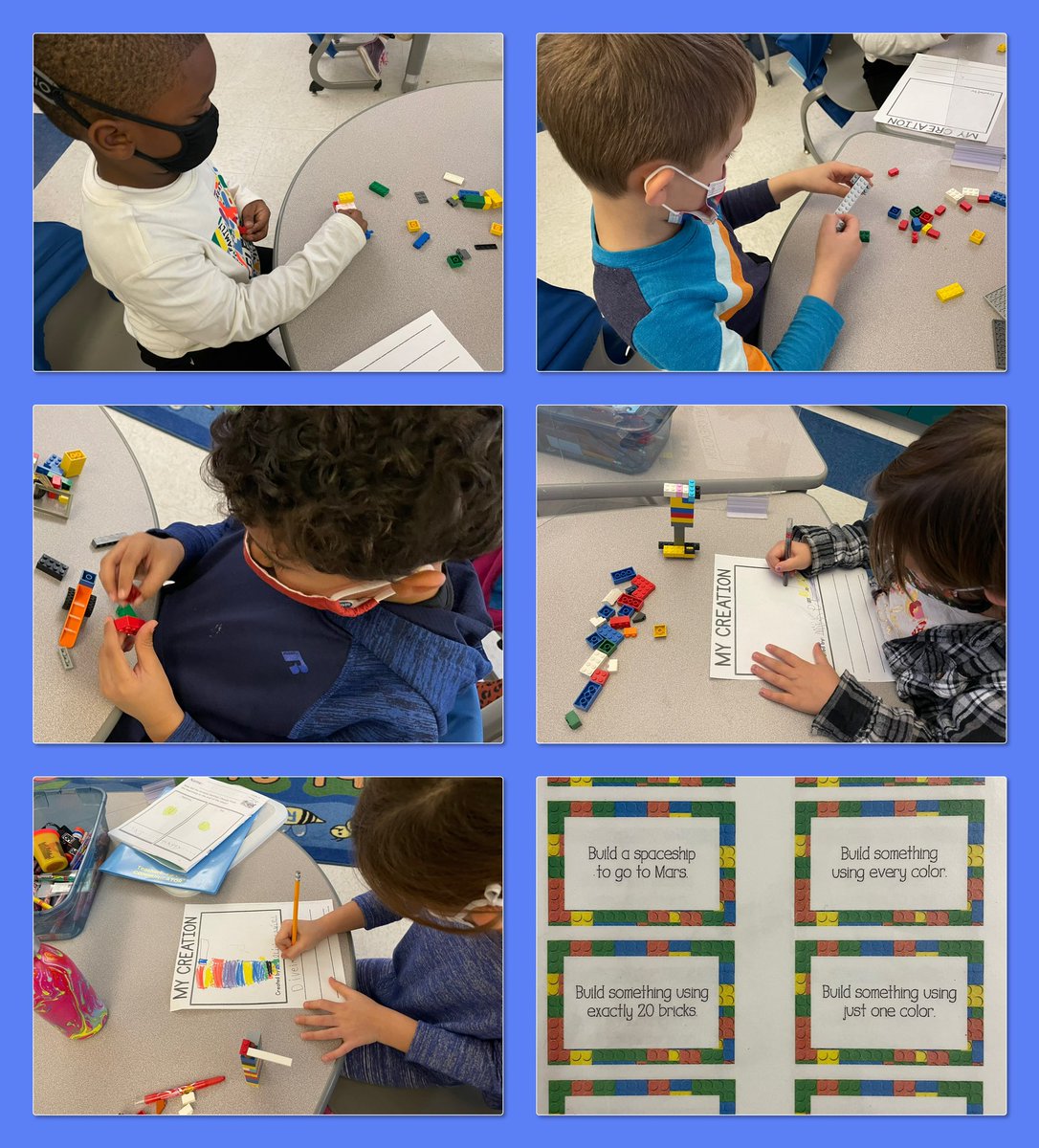 Kindergarten kicked off enrichment today with a Lego challenge…what can you create using only 20 Lego bricks? 🤔🟦🟥🟨<a href="/syracuselatin/">Syracuse Latin</a> <a href="/SyracuseSchools/">Syracuse City School</a> <a href="/thopkins922/">Tracy</a>