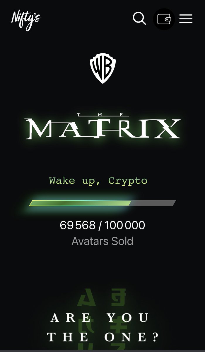 CryptOurs's tweet photo. Enfin …���😍

#NiftysNFTs #Matrix https://t.co/oX28tKRgy9