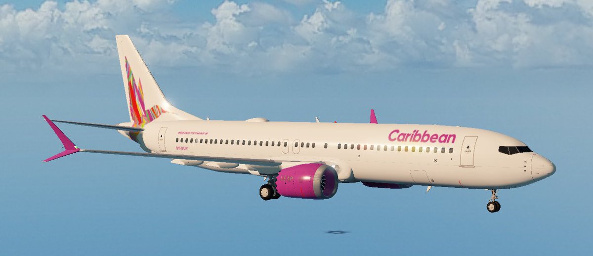 CALVirtualRBLX's tweet photo. It's been a while, hasn't it Caribbean Airlines? https://t.co/0sFLa7EvGs