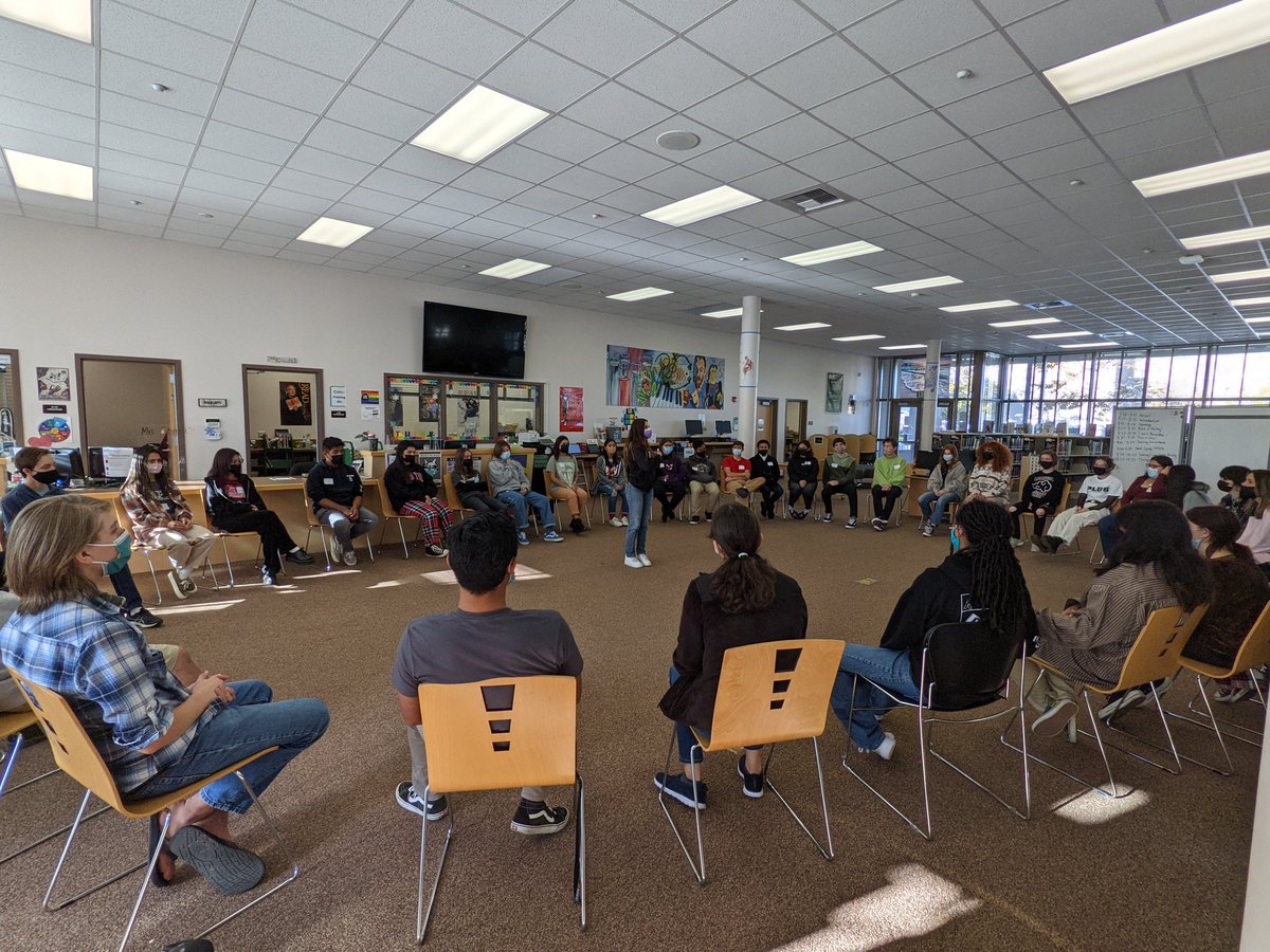MVHS PLUS students led their second forum of the year. We worked on building community, voicing concerns and brainstorming solutions. Huge shout out to our leaders and participants.