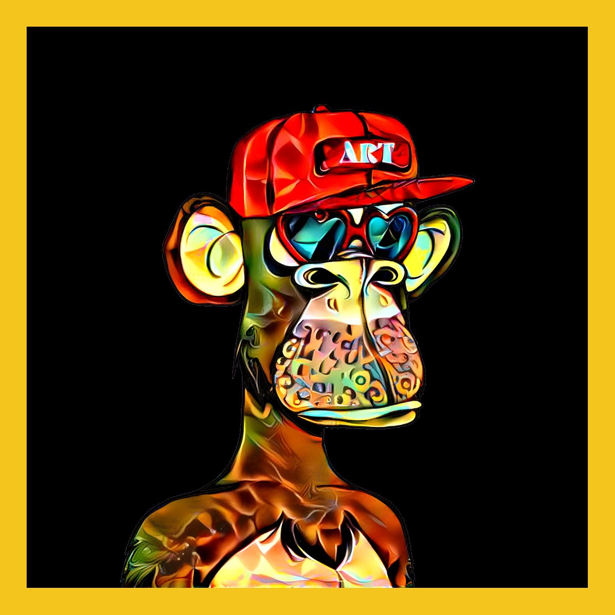 artistmurati's tweet photo. 😊Added 20 more pieces to the Bored Ape Arts Collection. (081-100)

💫I hope the 40 nft will be approved and drop the market today along with yesterday's.

👉https://t.co/K7JoEiTnKX

#NFTs #NFT #nftart #NFTCommunity #Binance #NFTcollection #BAYC #NFTLAUNCH #art #artwork #BAARTS https://t.co/GTCNzowNCf