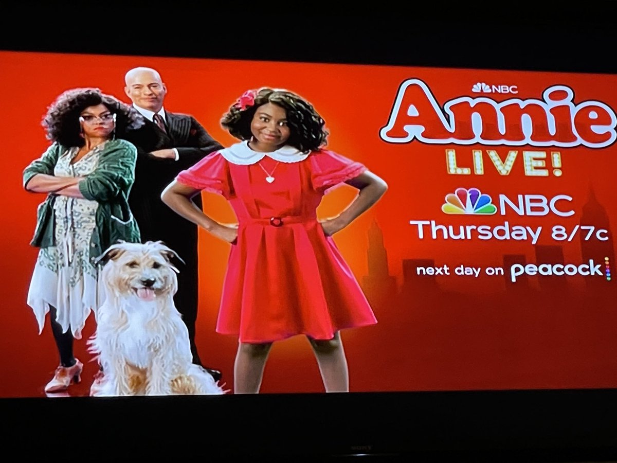 bellausa17's tweet photo. Couldn’t NBC who is obviously cheap, ignorant &amp; racist at least come up with a new play instead of so blatantly taking a play that historically featured a “white” character as Annie &amp; put in a “black” character which puts their racism and cancel some culture on FULL display? 🙄 https://t.co/5dD7yj7tp7