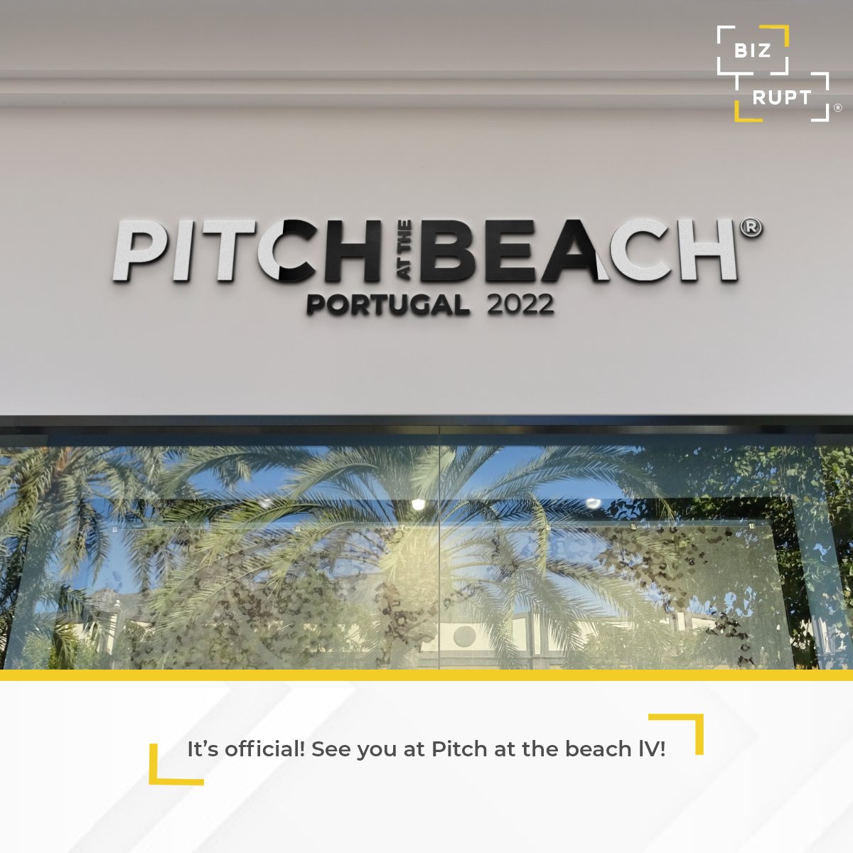 It’s official! See you at @pitchatthebeach, Portugal 2022 in  @municipiodeoeiras with @taguspark_sa and with the support  of @alticeportugal @huaweimobilept  @angels_nest_lat 

Sea you there!!!
#pitchforyourlife #sunbeachandbusiness #pitchatthebeach