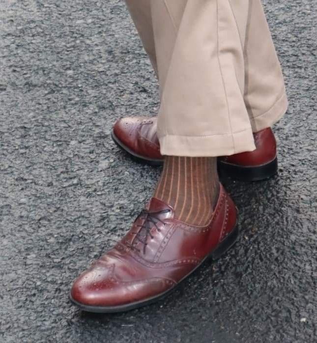 BluCollarGent's tweet photo. Pants by @DestinationXL 
Shirt by @IZOD 
Shadow-striped socks, pocket square, &amp; grenadine tie by @gentsgazette 

#bigandtallmensattire #bigandtallmensfashion #bigandtallmenswear #bluecollarvalues #gentlemanlystandards #thebluecollargentleman https://t.co/CBn4yf9xb1