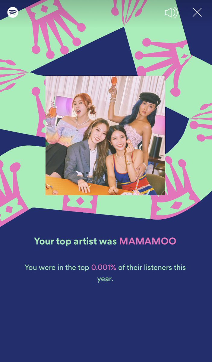 gan_mmm's tweet photo. @RBW_MAMAMOO I love you 😂✨😭🥰 moomooshin beke nemen. I did my streaming assignment this year. Can’t afford an album so bawi bawi na lang sa stream. 

#SpotifyWrapped #spotifywrapped2021 #mamamoo https://t.co/zY9kLhg1gC