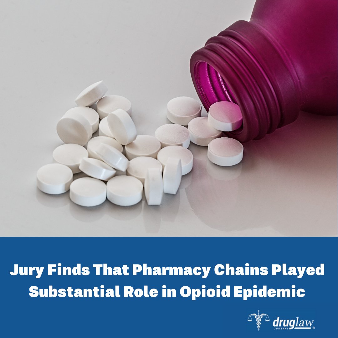 Last week, a federal jury in Cleveland found that three large pharmacy chains — CVS Health, Walmart, and Walgreens — played a substantial role in the opioid epidemic in two Ohio counties, Lake and Trumbull. Visit bit.ly/319mQyI to learn more.
#opioids #opioidepidemic
