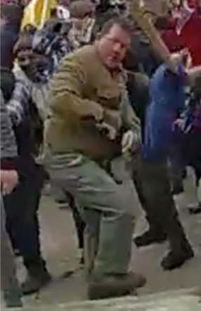 The #FBI continues to search for people who allegedly assaulted law enforcement personnel at the U.S. Capitol on January 6. If you recognize this man, call 1-800-225-5324 or visit tips.fbi.gov to submit a tip. Refer to photo 494 in your tip.