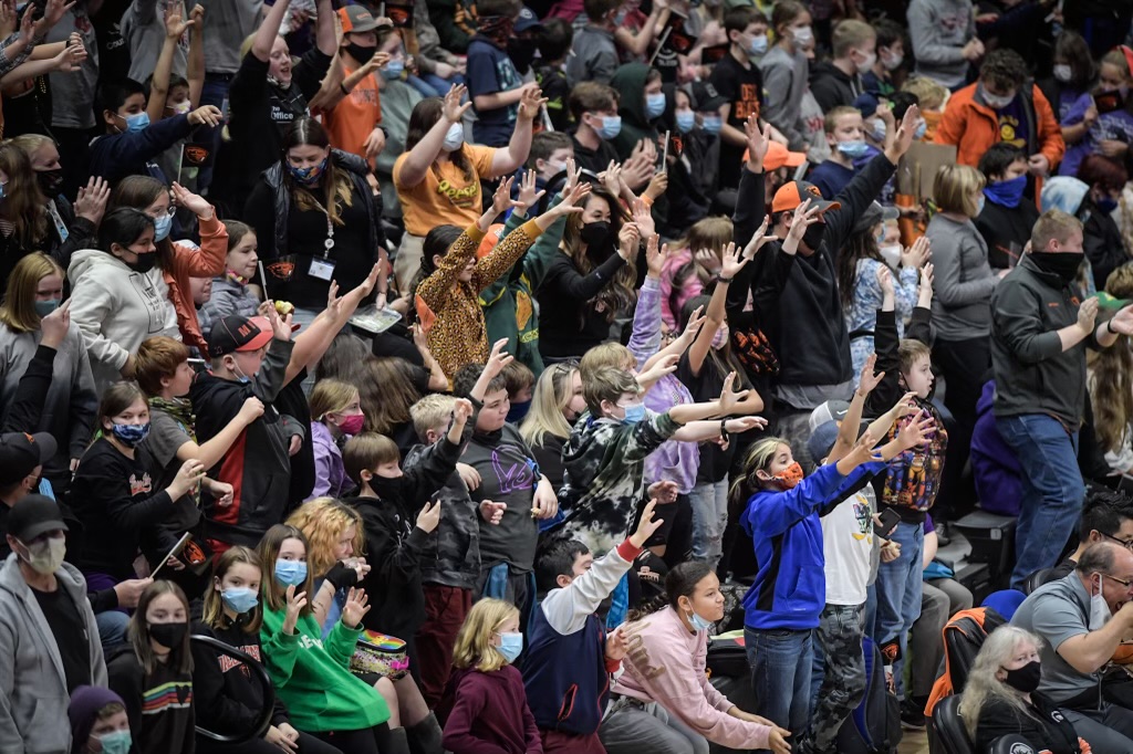 CoachRueck's tweet photo. ALWAYS A HIGHLIGHT // "Beavers Beyond the Classroom" is one of our FAVORITE DAYS of the year! So special to invite elementary and middle school students to @OregonState and to our game in Gill Coliseum! THANK YOU to ALL who attended and made it possible! #GOBEAVS #OutwardFocus https://t.co/ub5x0qQ1CH
