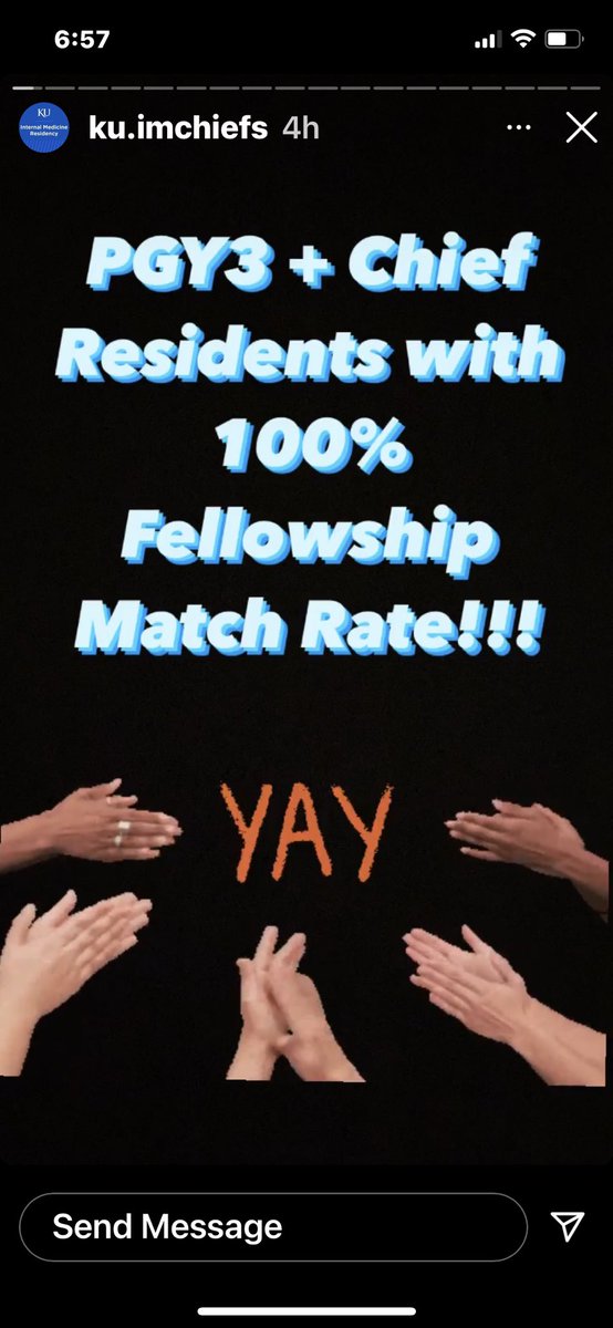 LeighEckMD's tweet photo. What a great day!  #Match2021 @KUIMchiefs https://t.co/bszpv3ESv9