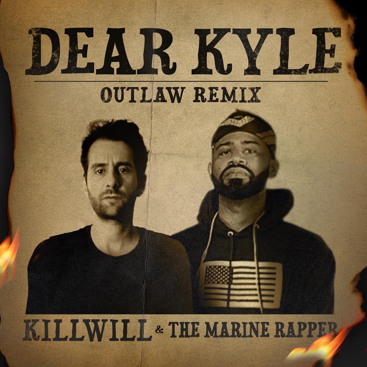 TheMarineRapper's tweet photo. OUTLAW REMIX TO DEAR KYLE IS OUT NOW ON ITUNES Momma! go to https://t.co/CBEI1smQzV for CDs! 

OUTLAW REMIX:
Dear Kyle (Outlaw Remix) [Outlaw Remix] - Single by @willchamplin &amp; @TheMarineRapper

 https://t.co/wUNIdhEHQL

#killwill #themarinerapper #dearkyle https://t.co/CS40LVbK2E