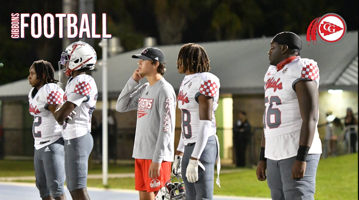 There’s NO looking 👀 back now. It’s Full Steam Ahead to State Semifinals 🔴⚪️<a href="/CGHSChiefs/">Cardinal Gibbons Chiefs Athletics</a> <a href="/CGHSFL/">Cardinal Gibbons FL</a> #BlackJack21 🔴⚪️🛎🗣