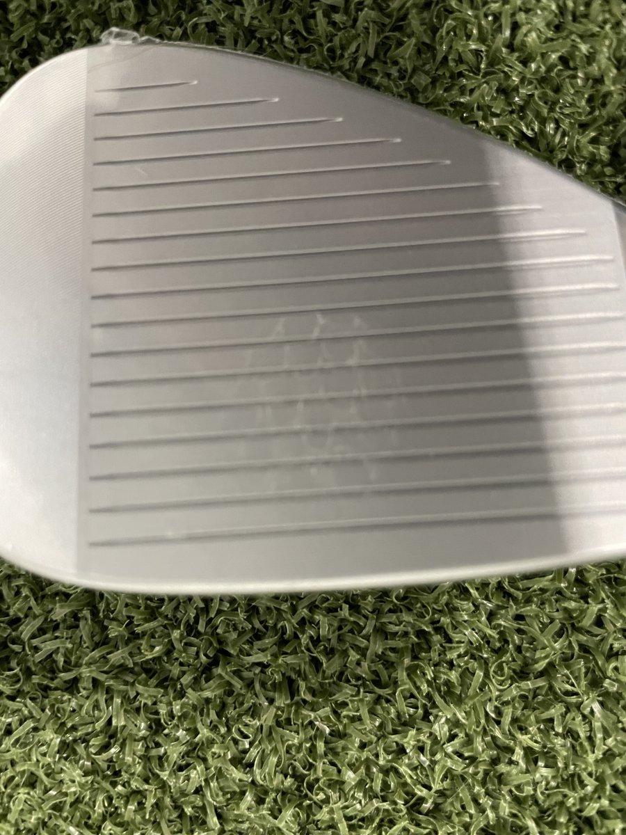 GetRyanV's tweet photo. @chasingscratch0 #PlasticOn straight to the course or in this case to the learning centre. Inaugural shot complete. Word of caution… it will go insanely high. The only way to Vokey #LGLG https://t.co/N607Y8gHD6