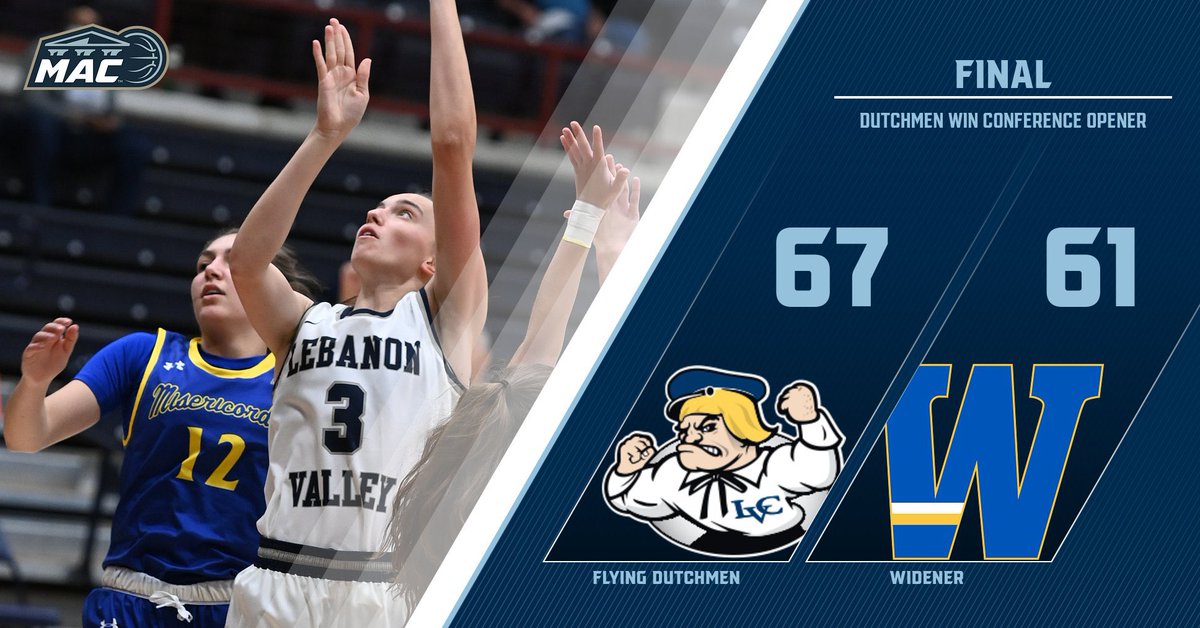 LVCathletics's tweet photo. #lvcwbb was led by Daelyn Stabler and Cristina Fernandez who each poured in 21 points to pick up a conference-opening win at Widener! #godutchmen https://t.co/csgOdNhYZf