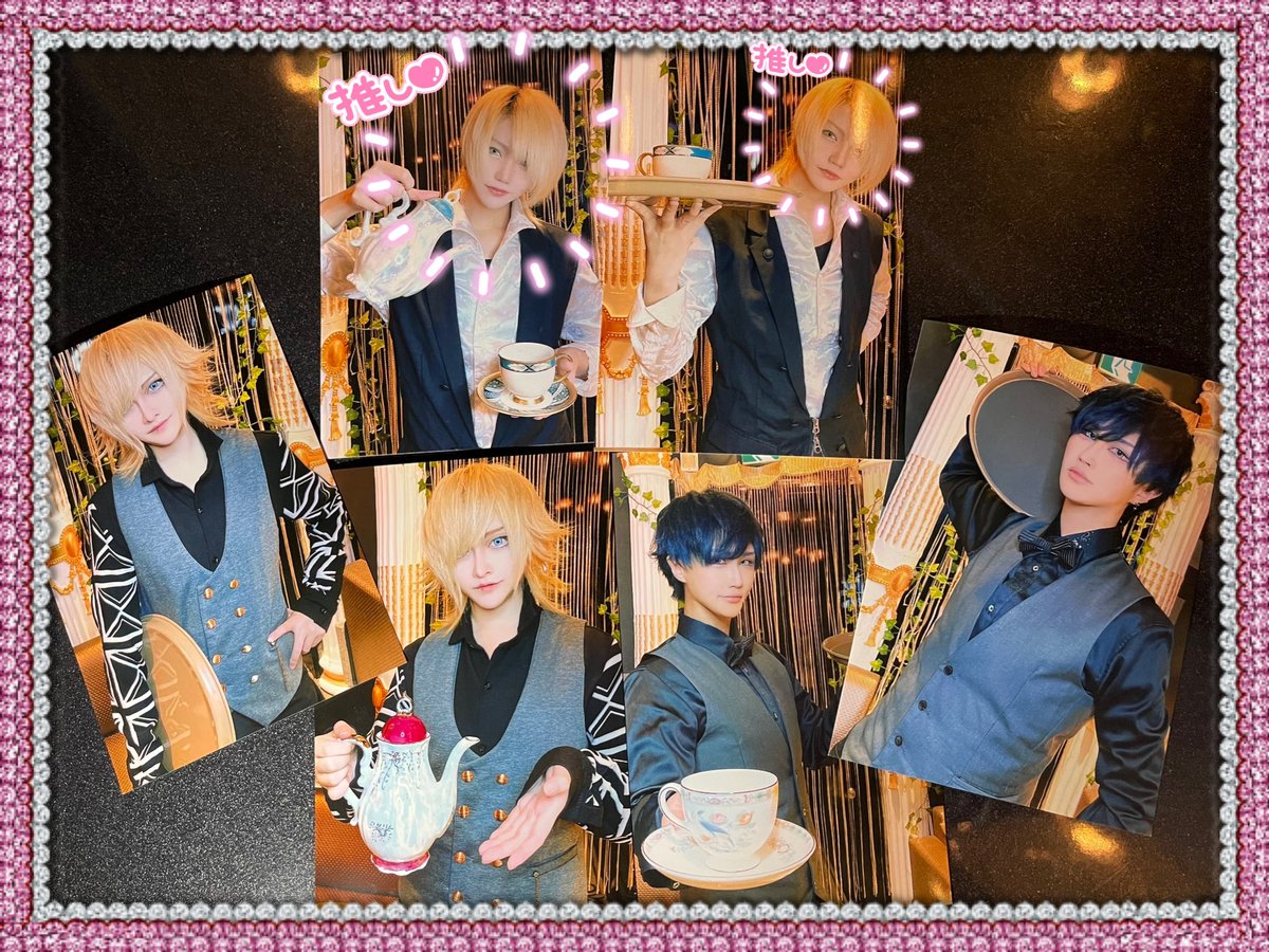 Moe108r's tweet photo. TRINITYイベント限定ブロマイド🫖🧁🤍
皆かっこよすぎて、、(ง💗Д💗)งキュンキュンシテキマシタア゙ア゙ア゙ア゙ア゙
#TRINIT #男装 #イベント限定ブロマイド #イケメン女子 #歌舞伎町 #新宿 #BAR #コンカフェ #かこいい #キュン死 https://t.co/V48OjTKpHm