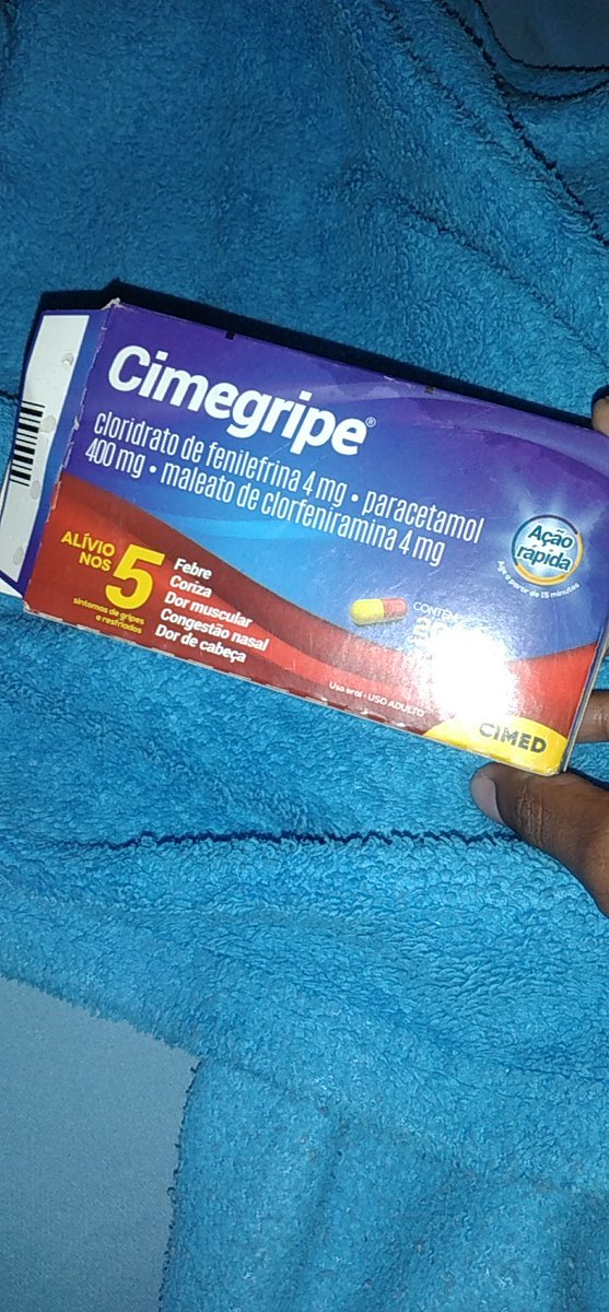 Tchuelll's tweet photo. Tomei esse remédio pra essa gripe maluca ele fez efeito rápido tomei de 6 em 6 horas é muito bom melhorei em dois dias tava malzao ele é 10 conto na farmácia   🙌🏽
Da rt pra ajuda o povo https://t.co/KA5Ng6MGI9