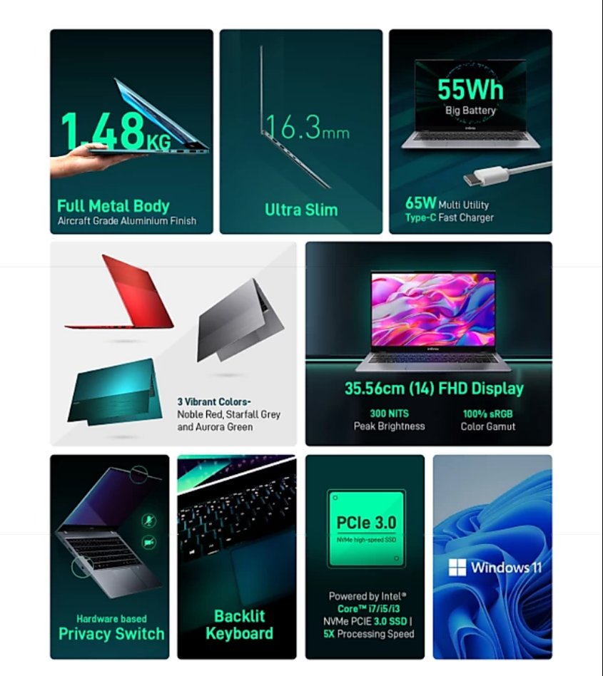 MobNfo's tweet photo. Infinix INBook X1 Series launching in India on 8th December
The series has Intel i3,i5 & i7 processors & price starting at below INR 40K
#Infinix #INBookX1 #Flipkart #India #Intel https://t.co/Snm2CTgQ8T