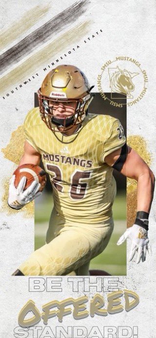 After a great visit with <a href="/CoachBull16/">Levi Bullerman</a> I am blessed to have received an offer from SMSU! <a href="/SMSUfootball/">SMSU Football</a>