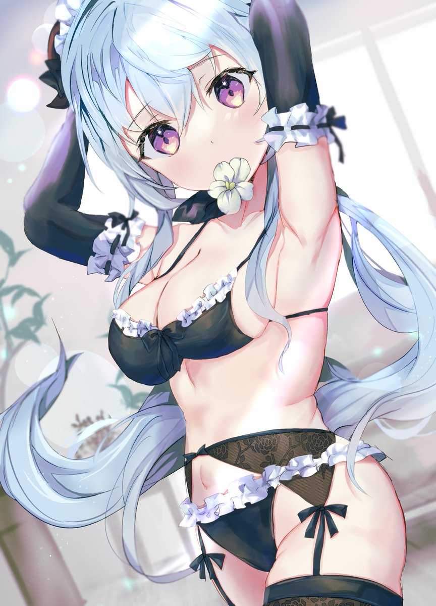 #Ganyu   #甘雨生誕祭2021  #GenshinImpact
ランジェリー甘雨 