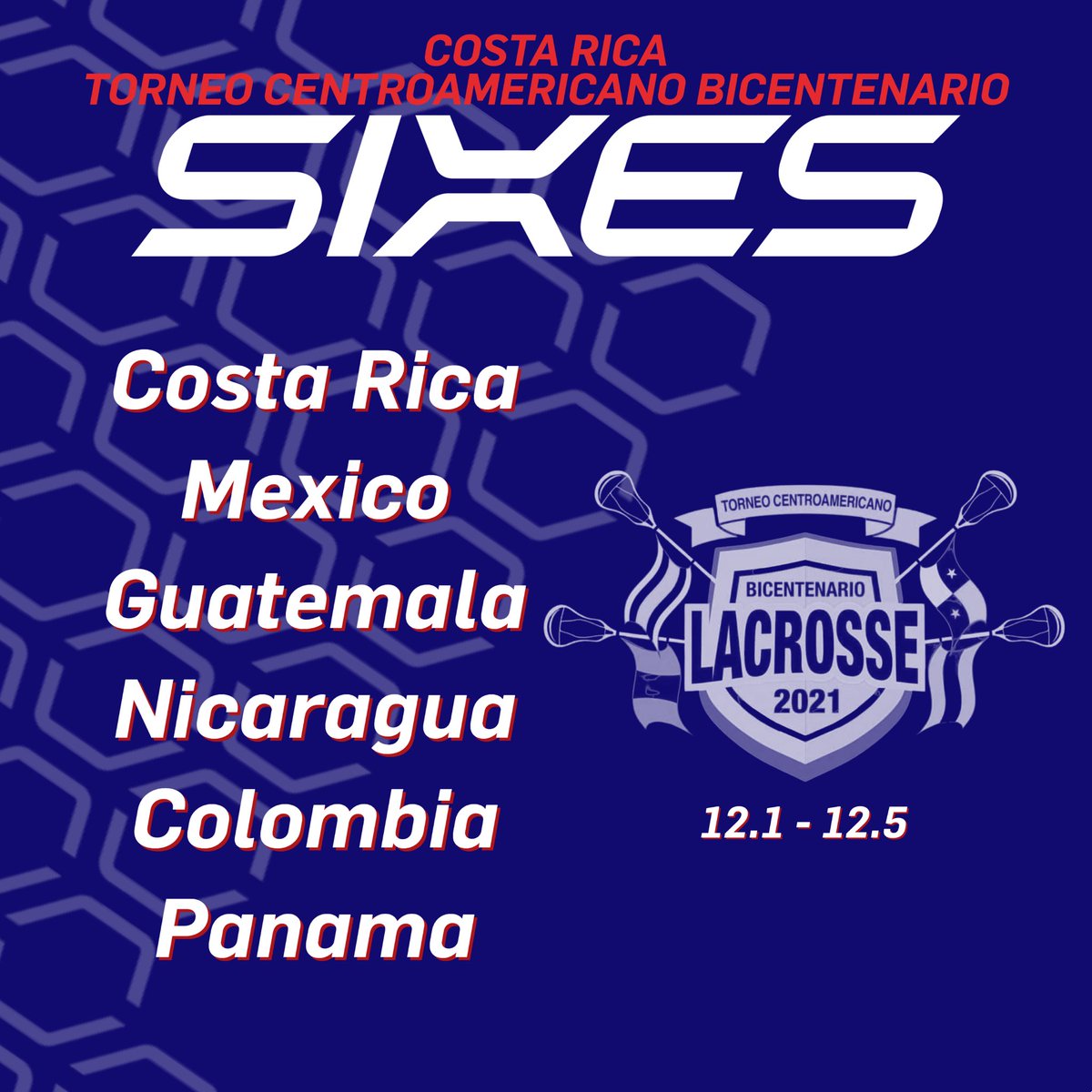 WorldLacrosse's tweet photo. ¡Que empiecen los juegos! #sixes #costarica 

@LaxCostaRica @LacrossePanama @mexicolacrosse @PanAmericanLax @ColombiaLax @laxthenations https://t.co/bJ2eP3q19u