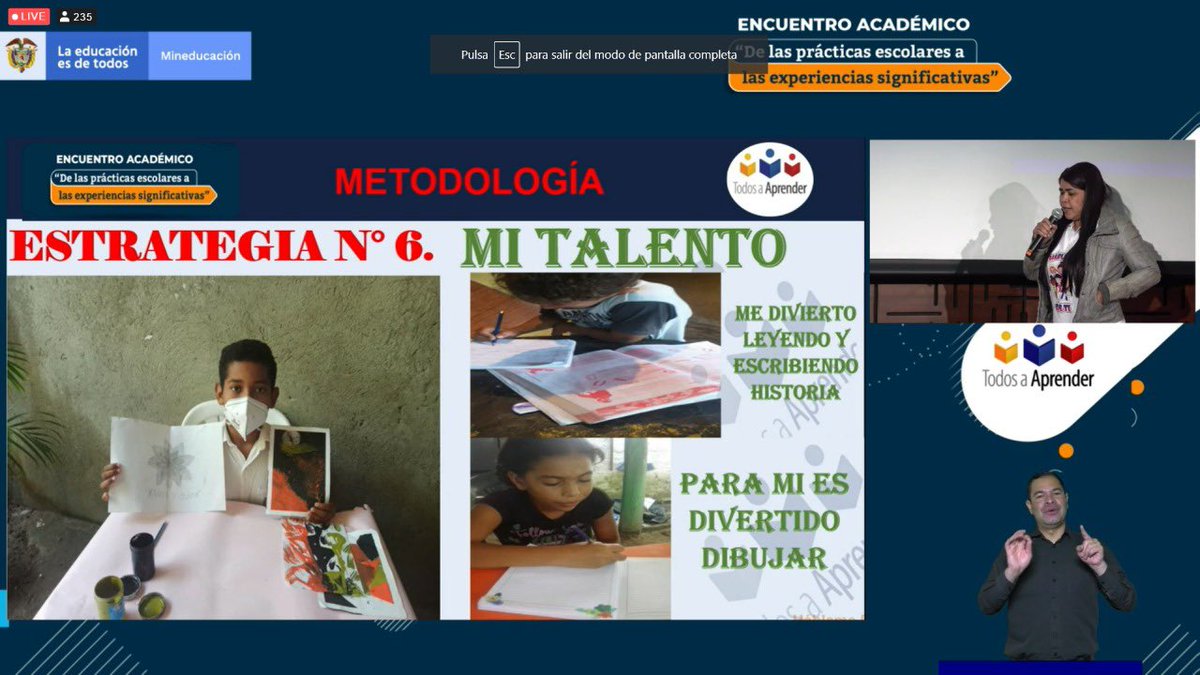luxaraque's tweet photo. Día 3 del #EventoPTA2021 , Experiencia “Háblame de ti” representa al departamento del Magdalena. Programa Todos a Aprender. #PTAmeTransforma @DIANAECHAVARRIA @AuraBeatrizA @Mineducacion @PTA_Colombia @claupani13 @LuciaTapiasM @francelyjmolina @VictoriaBxE https://t.co/BTCa57Q85S