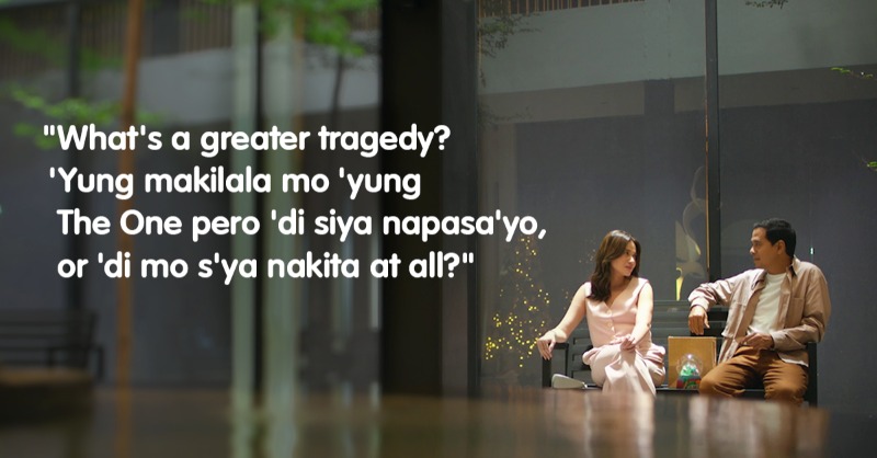 Jollibee's tweet photo. For me, the greater tragedy is if ‘di mo pa napapanood ang One True Pair The Movie. Dali, panuorin mo na rito https://t.co/x7OhrDkEbh!