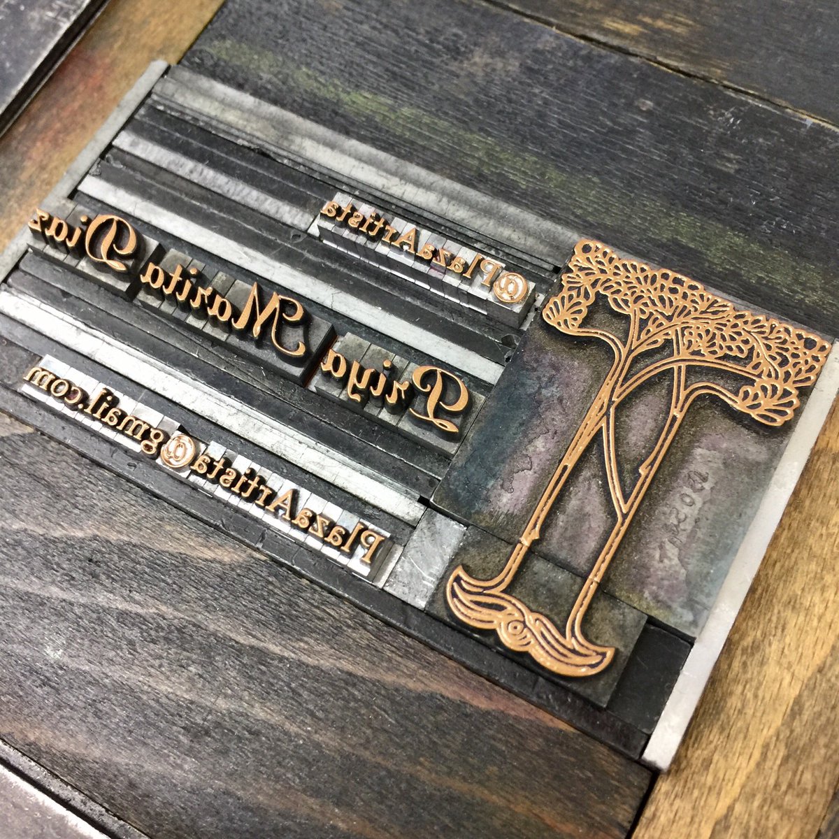 cyclesprefect's tweet photo. gosh I love these tree pieces!! Perfect size for business cards too ✨✨✨
#letterpress #letterpressprinting #handsettype https://t.co/KXhP3jbuwV