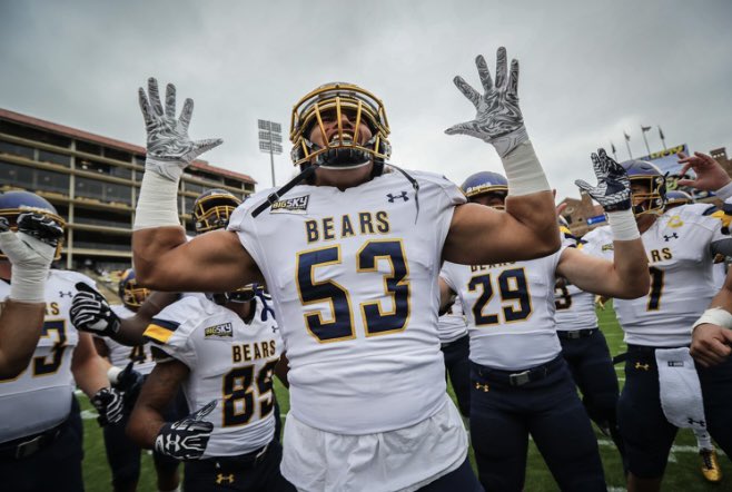 After a great call with @Coachmoed I am grateful to receive an offer from Northern Colorado!!!! 💛💙 @BrandonHuffman @AndrewNemec @LOLakersFB @JordanJ_