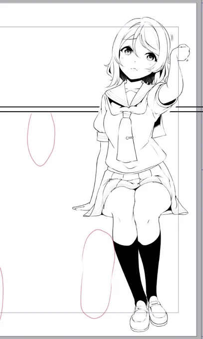 かわいくは描けてると思うけれどもおだまさる先生はカケラも降りてきてくれませんでしたわ。うーん 