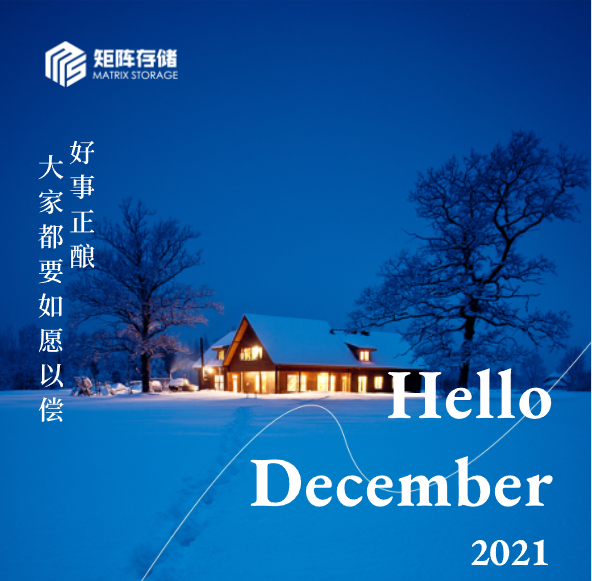 MatrixStorage's tweet photo. The last month of 2021!

Wish you all the good things☑️ https://t.co/FvN2Izqnch