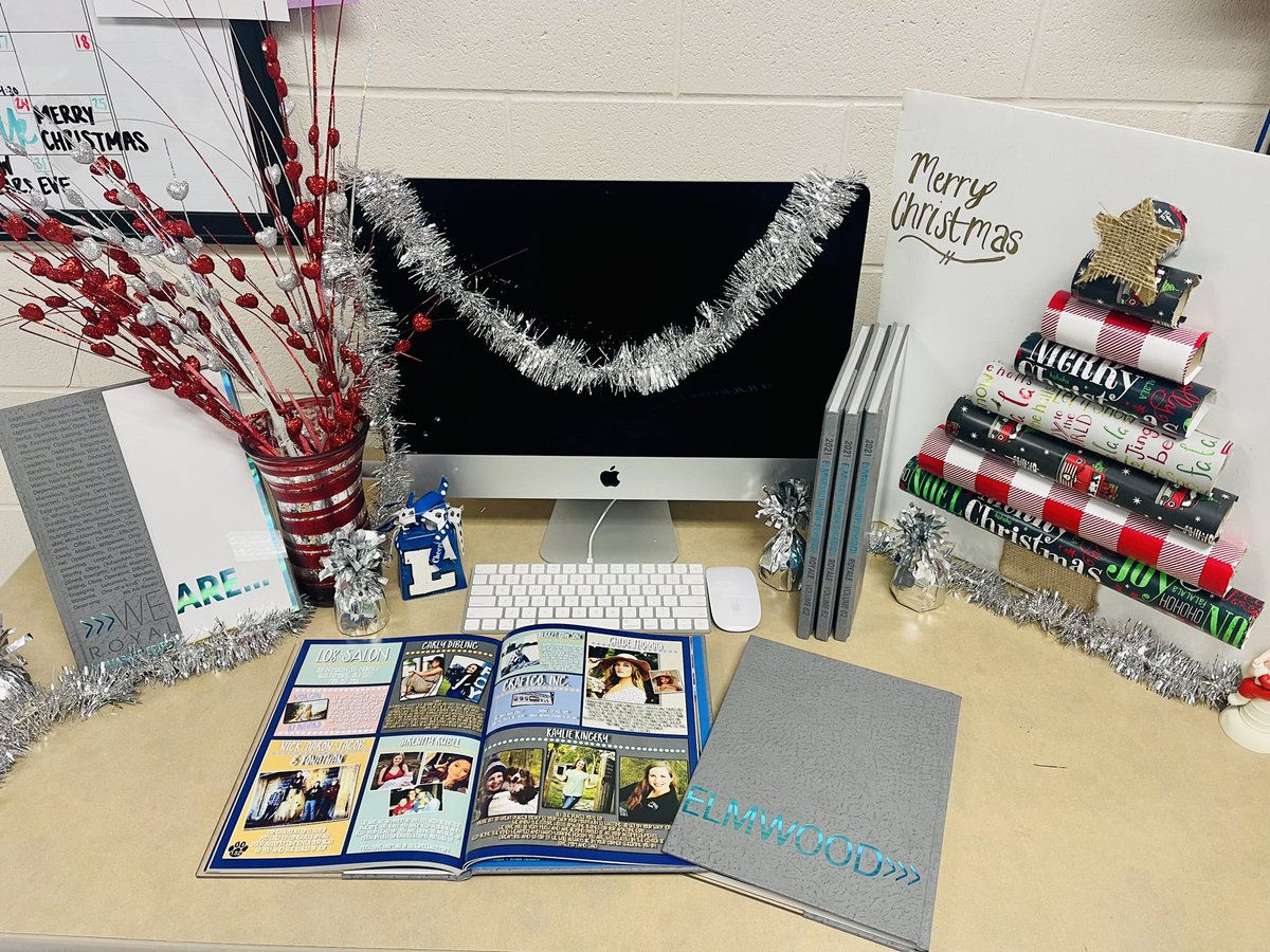 MrsKing_EHS's tweet photo. “It’s definitely the most wonderful time of the year as the 2021 Yearbooks are finally here!” Hot off the Press all the way from Tennessee is the Royale Vol. 62 YBK! If you ordered a YBK from last year, please stop in and get your copy from Mrs. King's room!
🎉💙📚📸🎞🎄
#YBKLove https://t.co/IpcWAsPeV4