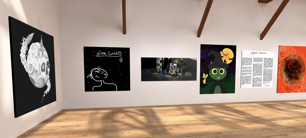 gotta love walking around your @oncyber_io gallery

featuring

<a href="/NftSmith/">Smith.ETH</a> 
<a href="/StarGazerzNFT/">Star Gazerz NFT</a> 
<a href="/cristhesea/">ᴺᶠᵀ DESSIGN</a> 
<a href="/FunkyJamma/">FUNKYJAMMA</a> 
<a href="/SHEZ_PEI/">SHEZ 🌹💀⏳💭</a> 
@dane_wesolko 

💝🍻have a great night frens