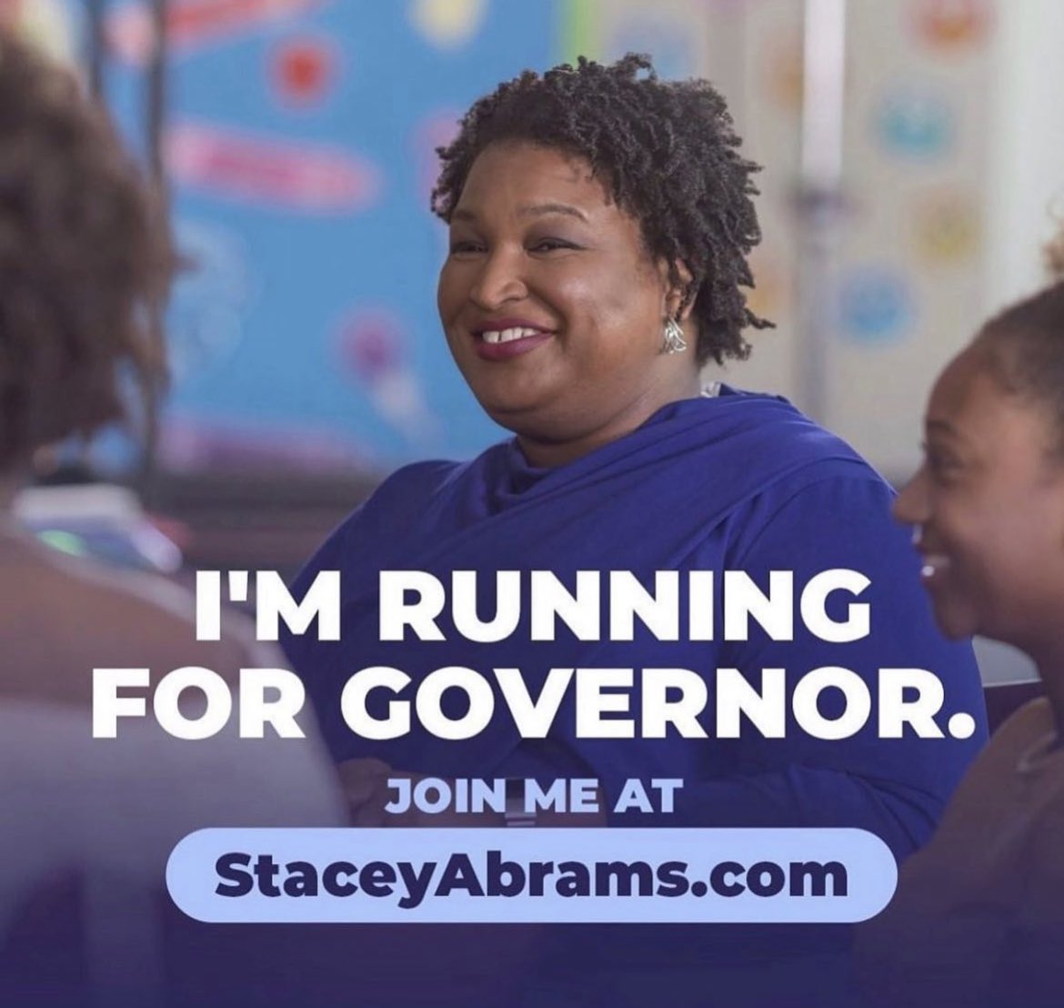 The astonishing, phenomenal @staceyabrams is running for Georgia’s Governor 2022 👏🏾👏🏾🎉❤️ 

🗣Hey #GEORGIA, #Vote4StaceyAbrams #GAGovernor2022 #StaceyAbrams #PhenomenalWoman #VoteForStacey #YourVoteCounts