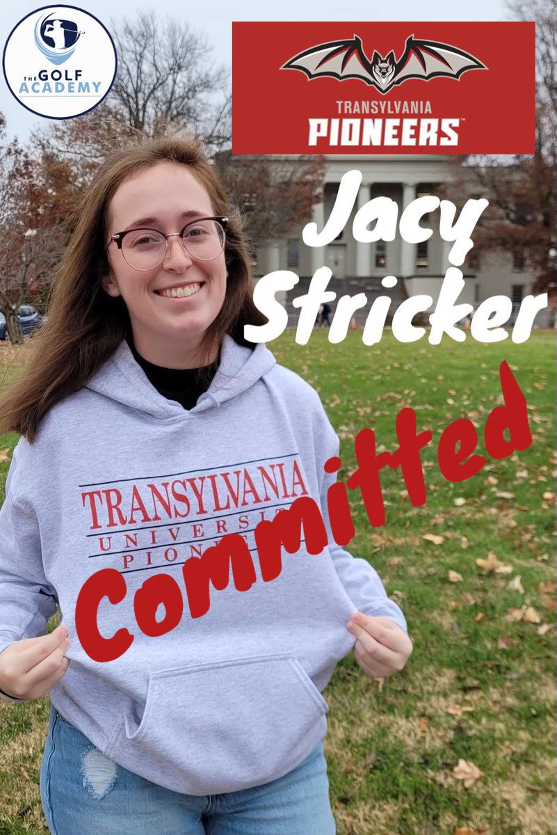 golfacademypr's tweet photo. We’re so proud of @jacy_stricker_golf for her commitment to @transy_wgolf! It’s been such a great journey and we’re excited for the future! #resultsrecruit #tgatakeover https://t.co/gxrhyRmj4c