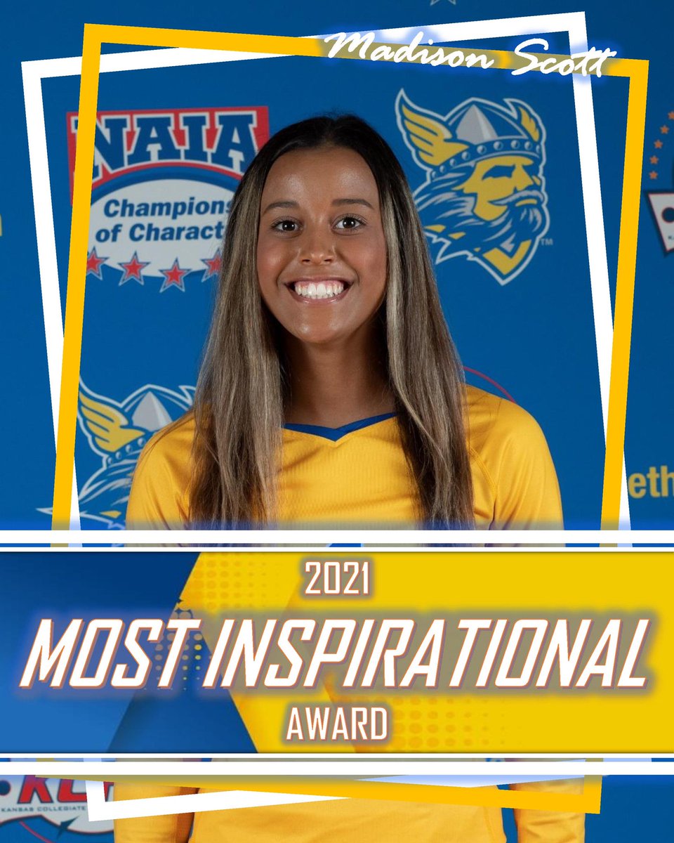 SwedesWVB's tweet photo. Congratulations to our 2021 Most Inspirational Player as voted by her teammates - Madison Scott! https://t.co/j91EvHVsG6
