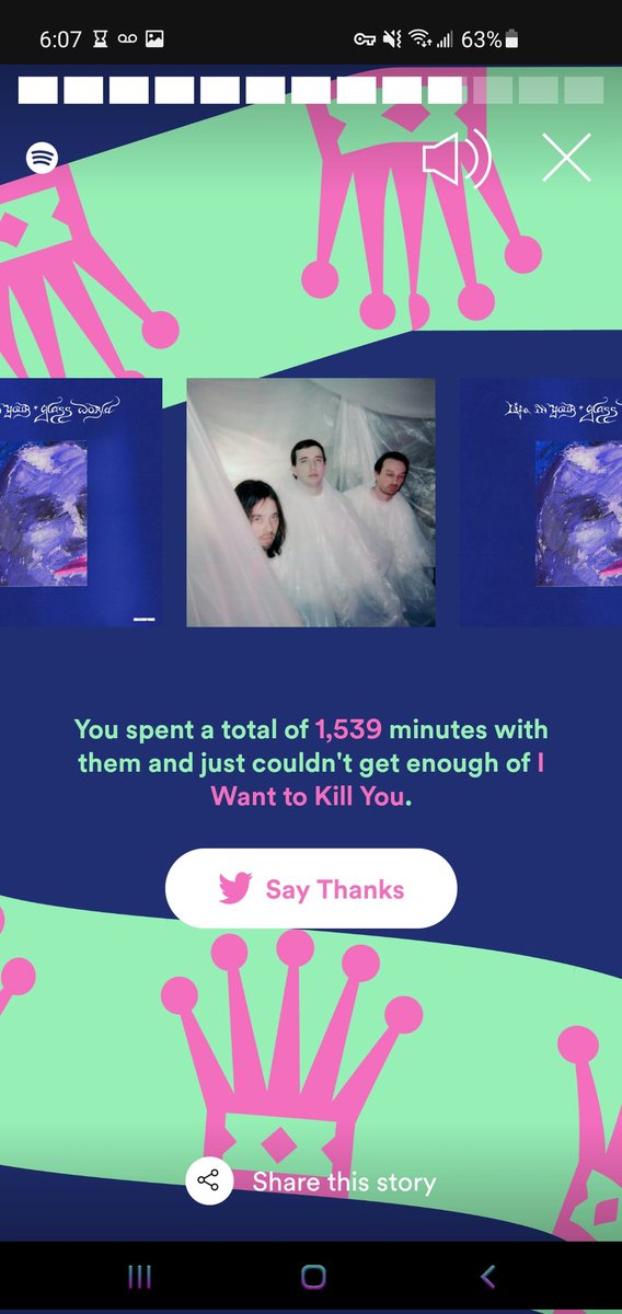 AndiAffliction's tweet photo. Finally I'm in the top 1% of something in my life. Of course it was listening to @CitizenMi for over 25 hours but you know, it's cool with me. https://t.co/uD1p1nvqD2