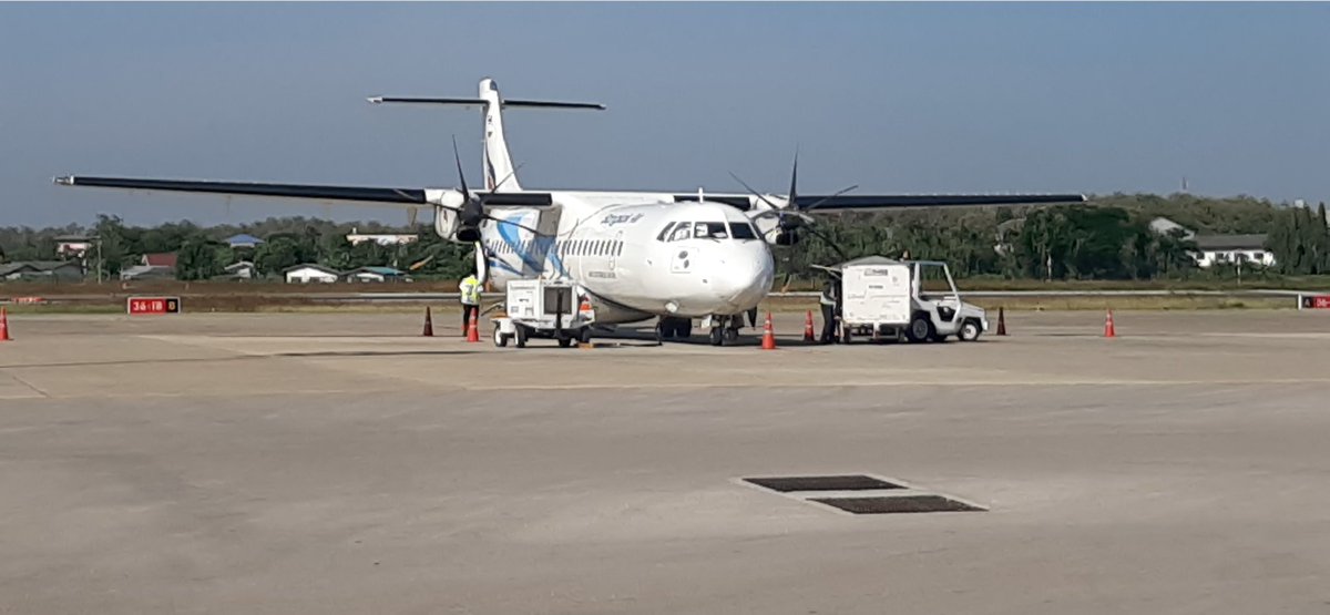 BxO2Me's tweet photo. นานๆ ได้นั้งเครื่องเล็ก ๆ 
ก็เสียวดี ..! https://t.co/CDrLrrHd7r