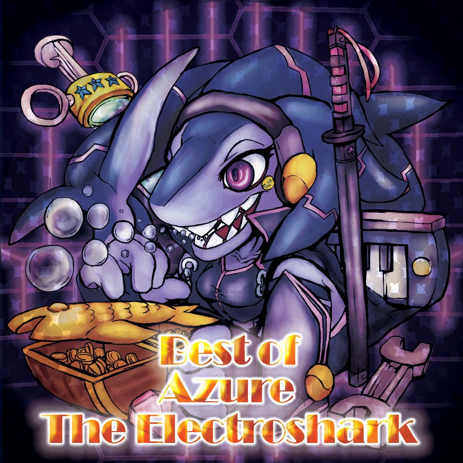 TheElectroshark's tweet photo. heya friends! I'll be selling albums of my best musical works at MFF this year! look for the shark plushies to find me in the artist's alley~!

artwork is by @Kozakaful! https://t.co/JYASL8tAqU
