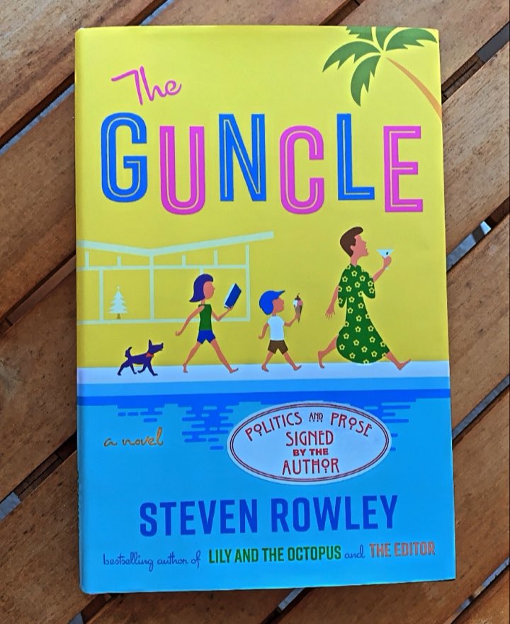 livpx10's tweet photo. @ericcervini The Guncle by Steven Rowley - but then it stitched it back up 🤩 https://t.co/ZozzC4dsFO