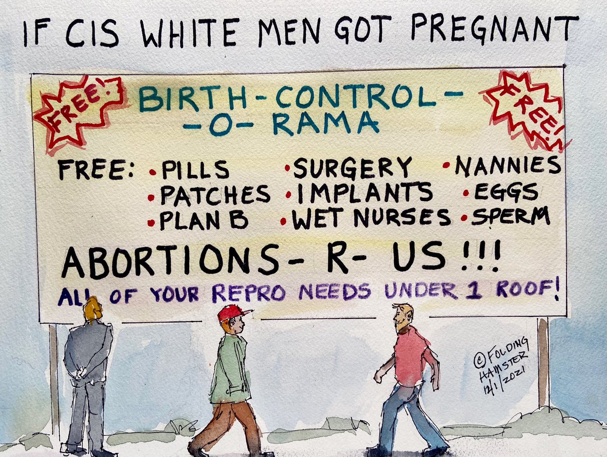 FoldingHamster's tweet photo. I’ll bet there would be universal healthcare, too. Pay attention, #Mississippi #roevswade court case starts today. #SmashThePatriarchy #FuckMisogyny #FuckDiscrimination #FuckRacism https://t.co/kEJXGtNxr3